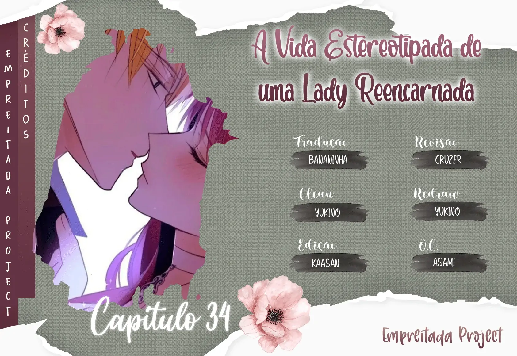 A Vida Estereotipada de uma Lady Reencarnada (Completo)-Chapter 34